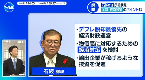 石破政権の経済政策は、さらなる円安・物価高か？